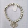 Bibi bijoux silver tone love heart bracelet - Image 2