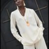 Eleria Cortes Cream blouse - Image 4