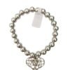 Bibi bijoux silver tone love heart bracelet - Image 3