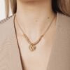 Bibi bijoux Stellar harmony gold & silver tone necklace - Image 5